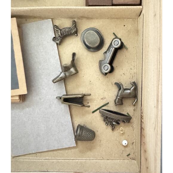 Monopoly Rustic Wood Series Wooden Board Game Classic Game Limited - Picture 5 of 10